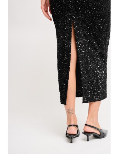 Gonna Midi In Paillettes Maryley - Vestiti Firmati Life Smiles