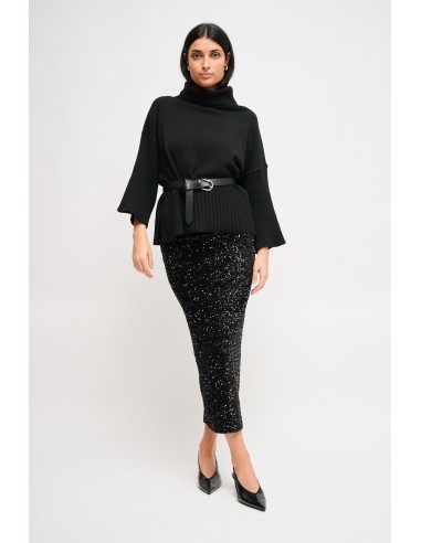 Gonna Midi In Paillettes Maryley - Vestiti Firmati Life Smiles