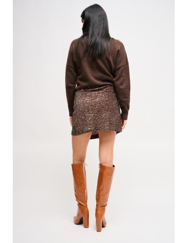 Minigonna In Paillettes Maryley - Vestiti Firmati Life Smiles