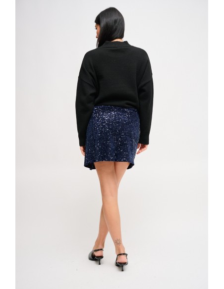 Minigonna In Paillettes Maryley - Vestiti Firmati Life Smiles