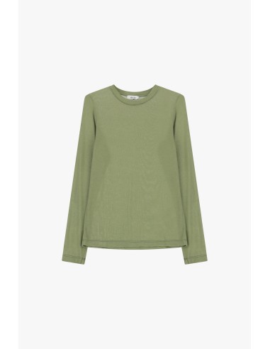 T-Shirt De Manga Comprida, Gola Redonda E Corte Reto Dixie - Vestiti Firmati Life Smiles