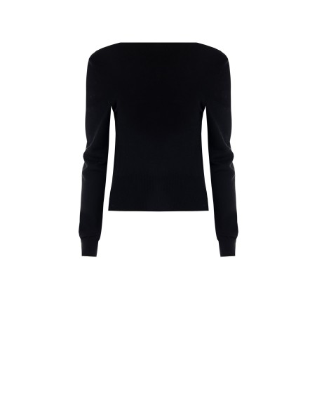 Camisola Com Recorte E Detalhe Enrolado Rinascimento - Vestiti Firmati Life Smiles