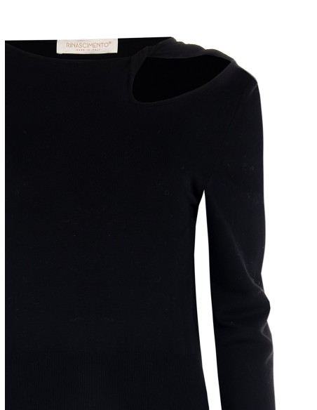 Camisola Com Recorte E Detalhe Enrolado Rinascimento - Vestiti Firmati Life Smiles