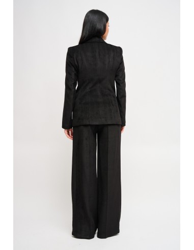 Conjunto Blazer Cruzado E Calças Palazzo Maryley