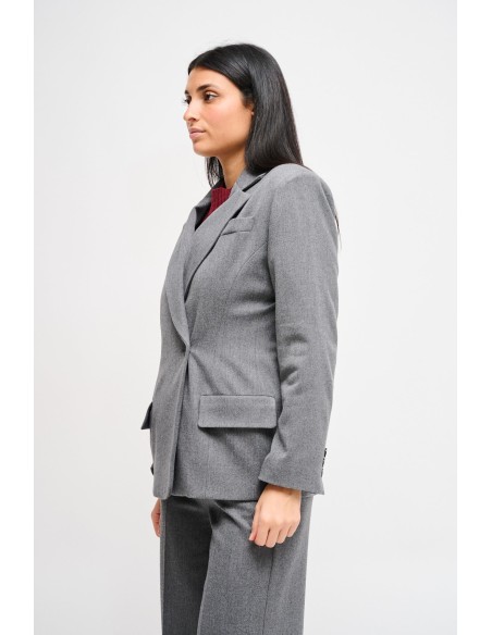 Casaco com fecho lateral Maryley