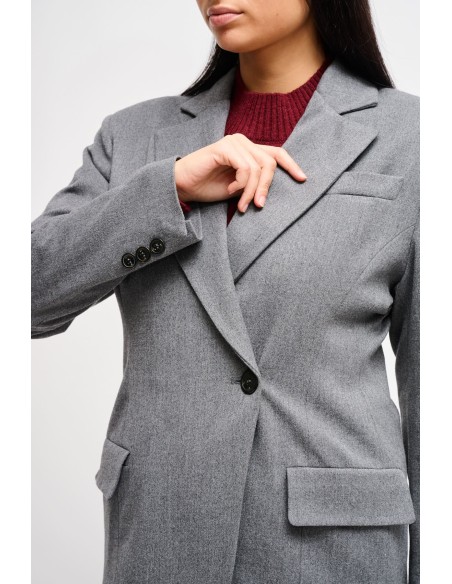 Casaco com fecho lateral Maryley