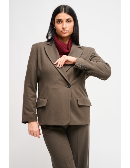 Casaco com fecho lateral Maryley