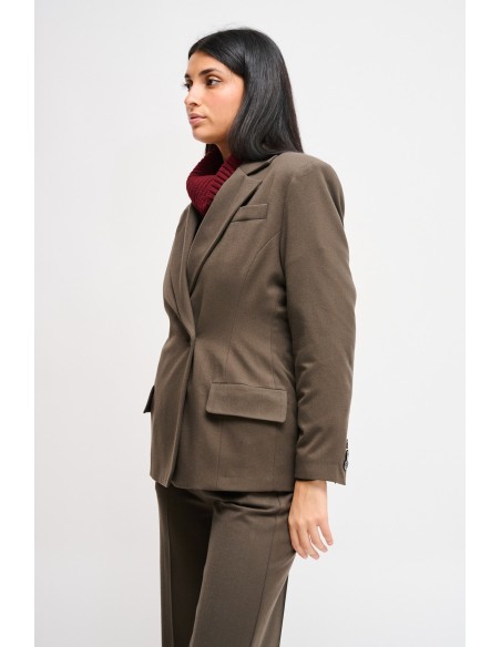 Casaco com fecho lateral Maryley