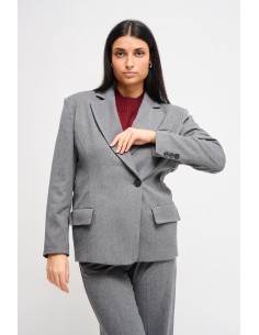 Casaco Com Fecho Lateral Maryley