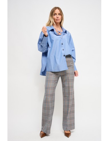 Camisa Oversize em Algodão com Cordão Maryley