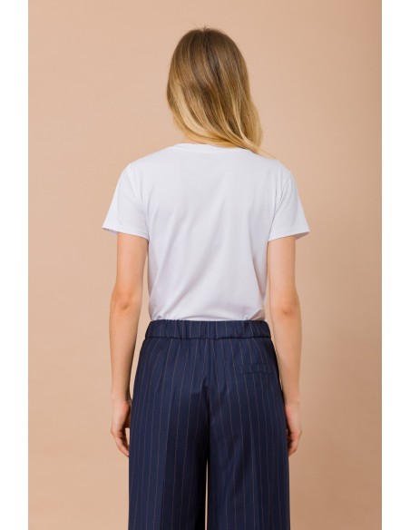 T-Shirt You Can Do Big Things com aplicação de bijuteria Maryley