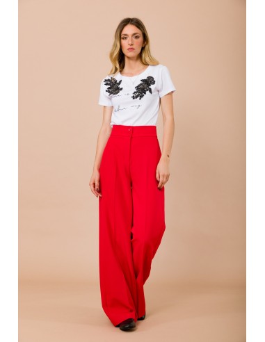 T-Shirt Love Is The Way com aplicações joia Maryley