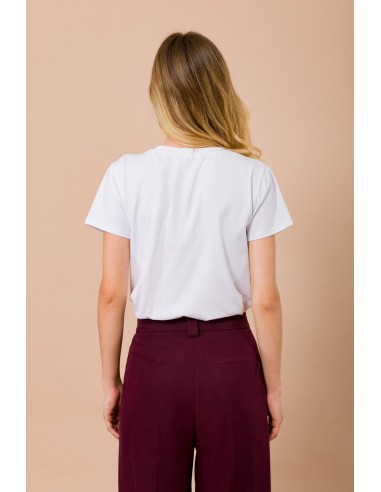 T-shirt Edição Limitada com aplicações de pedraria Maryley