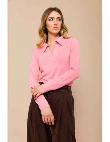 Polo em malha de manga comprida Maryley