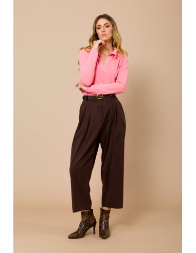 Polo em Malha de Manga Comprida Maryley