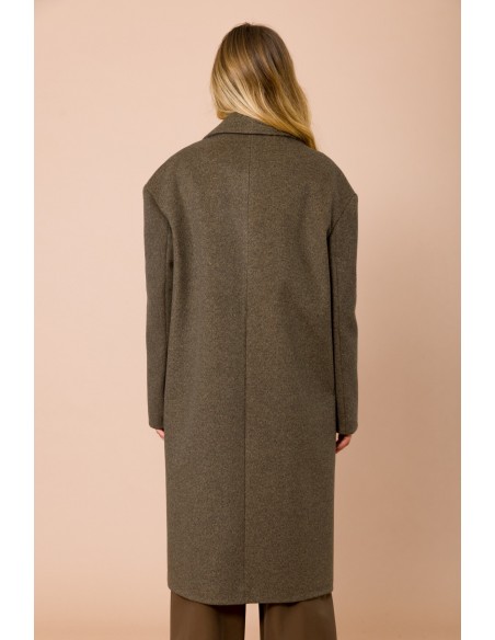 Casaco Oversize Cruzado Forrado Maryley