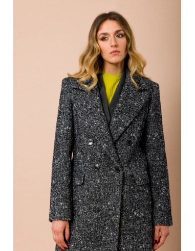 Casaco de duplo abotoamento Resca com fenda no centro das costas Maryley