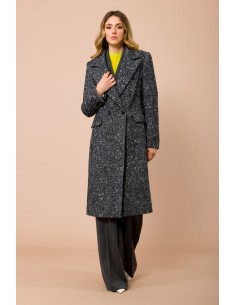 Casaco de abotoamento duplo Resca com fenda no centro das costas Maryley