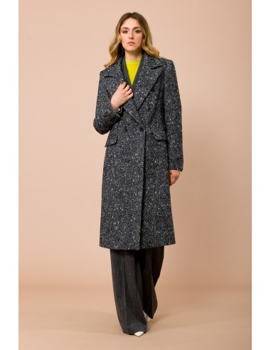 Casaco de abotoamento duplo Resca com fenda no centro das costas Maryley