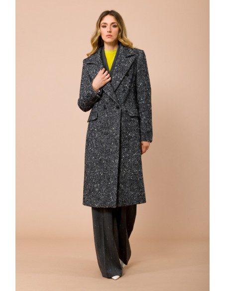 Casaco de abotoamento duplo Resca com fenda no centro das costas Maryley