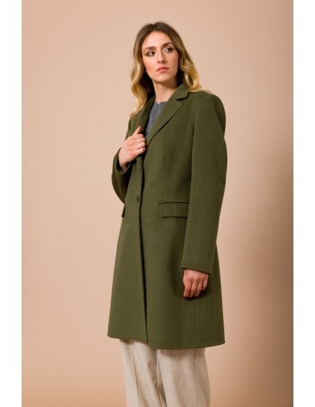 Casaco Baronetto Forrado Com Pespontos Mf Maryley