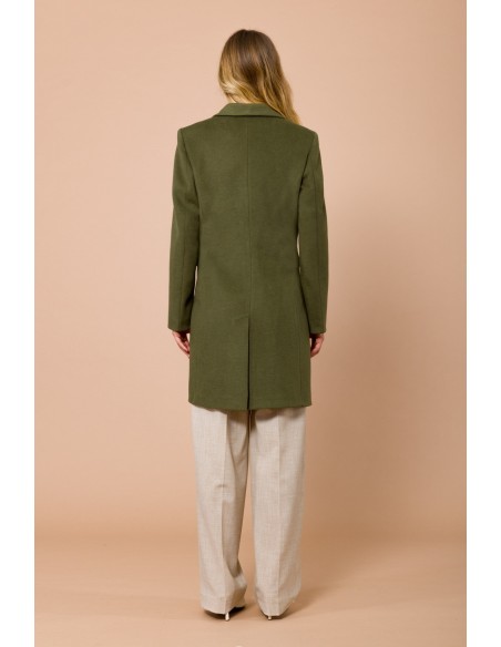 Casaco Baronetto Forrado com Pespontos Mf Maryley