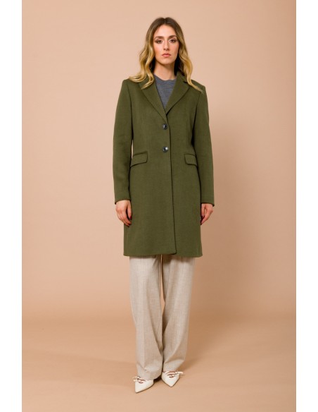 Casaco Baronetto Forrado com Pespontos Mf Maryley