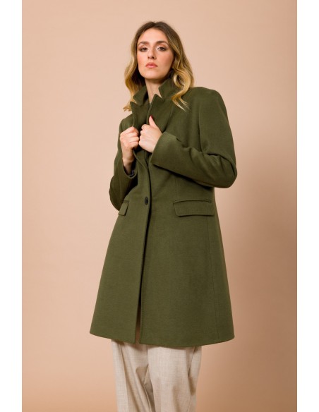 Casaco Baronetto Forrado com Pespontos Mf Maryley