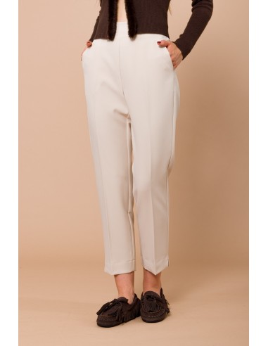 Calça cigarrete com elástico na parte traseira Maryley