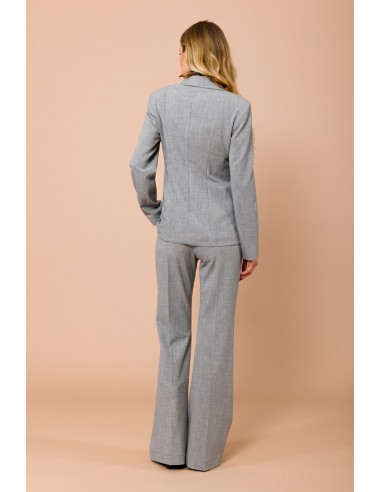 Calças flare cinzentas Maryley