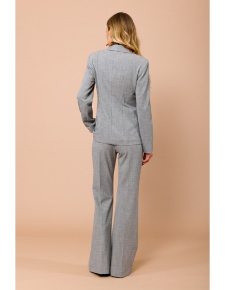 Calças flare cinzentas Maryley