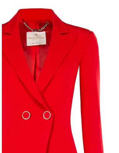 Jaqueta Blazer De Tecido Técnico Rinascimento - Vestiti Firmati Life Smiles