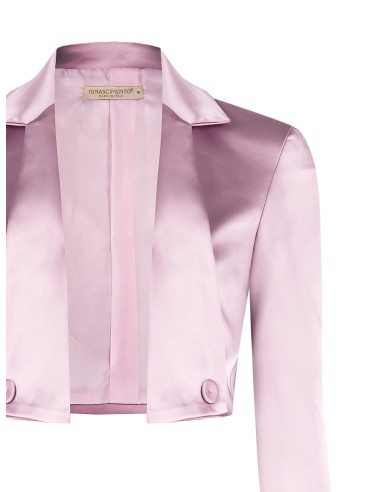 Bolero Aberto Em Cetim Com Alças Rinascimento - Vestiti Firmati Life Smiles