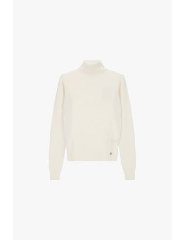 Camisola de gola alta feminina, corte regular Dixie