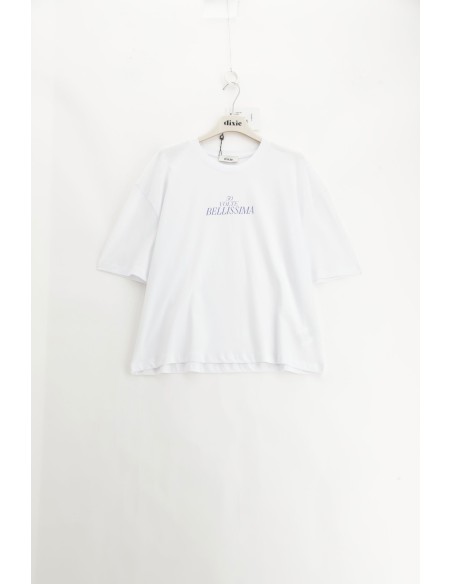 T-Shirt Estampa Frontal Corte Suave Dixie