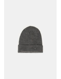 Gorro trabalhado canelado com dobra e logótipo Dixie 2