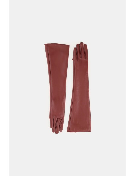 Luvas compridas com acabamento liso Dixie