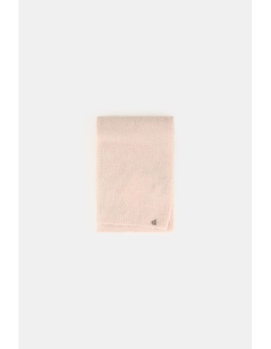 Cachecol com malha lisa e detalhe lateral Dixie