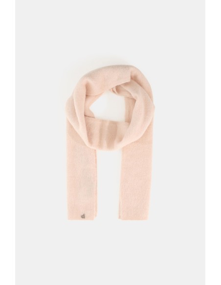 Cachecol Com Malha Lisa E Detalhe Lateral Dixie