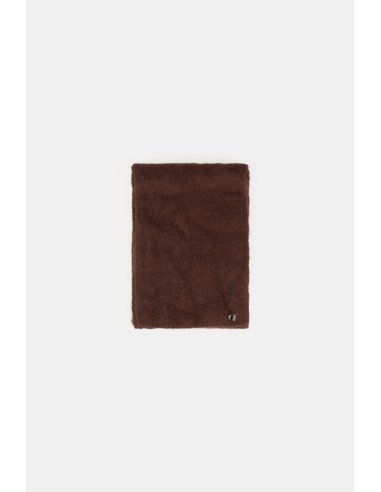 Cachecol com malha lisa e detalhe lateral Dixie