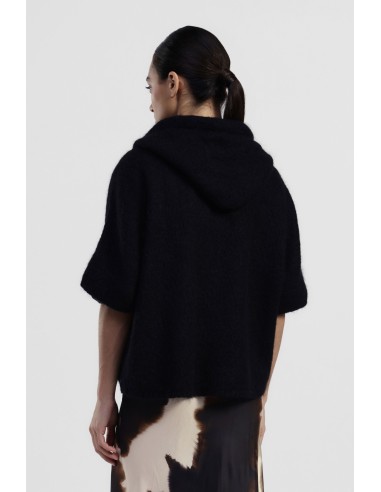 Cardigan Com Capuz, Fecho De Correr E Mangas Ao Cotovelo Dixie - Vestiti Firmati Life Smiles