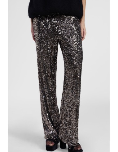 Pantaloni Palazzo Con Paillettes All-Over Dixie - Vestiti Firmati L...