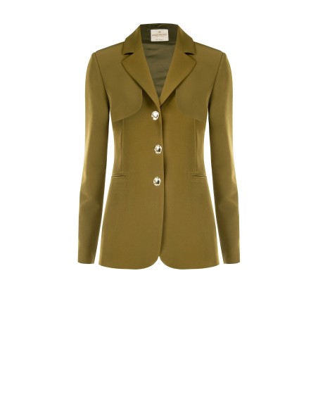 Blazer 3 Em 1 Em Tecido Técnico Transformável Em Bolero E Colete Rinascimento - Vestiti Firmati Life Smiles