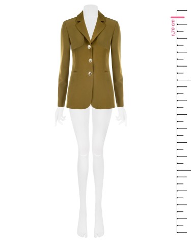 Blazer 3 Em 1 Em Tecido Técnico Transformável Em Bolero E Colete Rinascimento - Vestiti Firmati Life Smiles