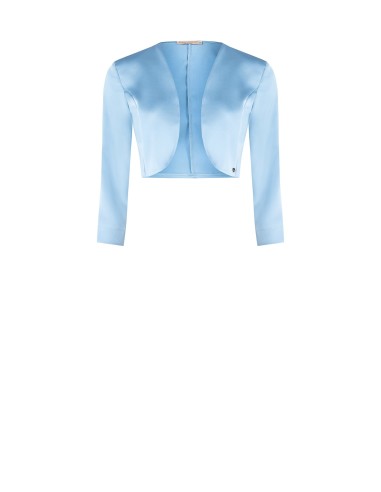 Bolero (Cobertura De Ombros) Aberto Em Cetim Rinascimento - Vestiti Firmati Life Smiles