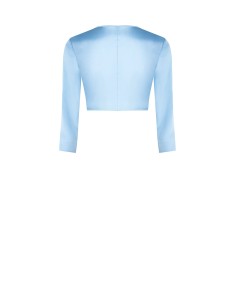 Bolero (Cobertura De Ombros) Aberto Em Cetim Rinascimento - Vestiti Firmati Life Smiles 2