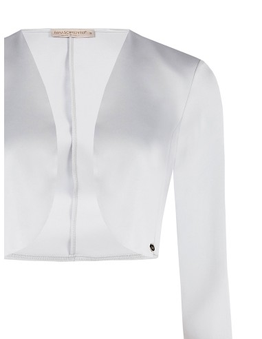 Bolero (Cobertura De Ombros) Aberto Em Cetim Rinascimento - Vestiti Firmati Life Smiles