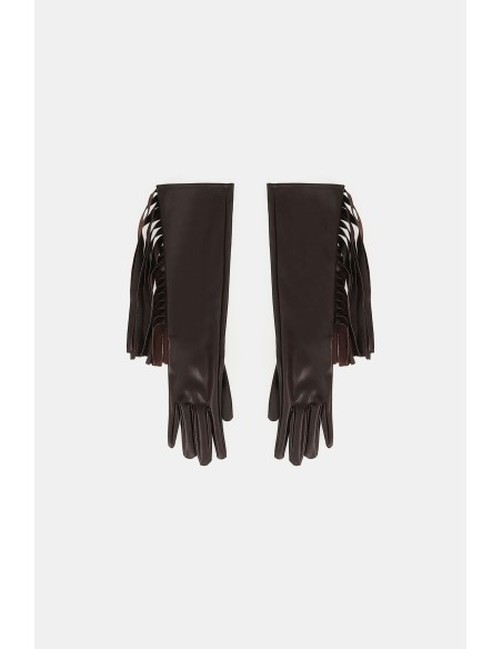 Guanti Lunghi Con Frange Laterali Dixie - Vestiti Firmati Life Smiles