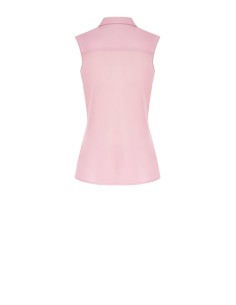 Blusa em georgette com folho e botões joia Rinascimento 2