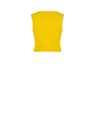 Colete com 3 Botões em Tecido Técnico Rinascimento